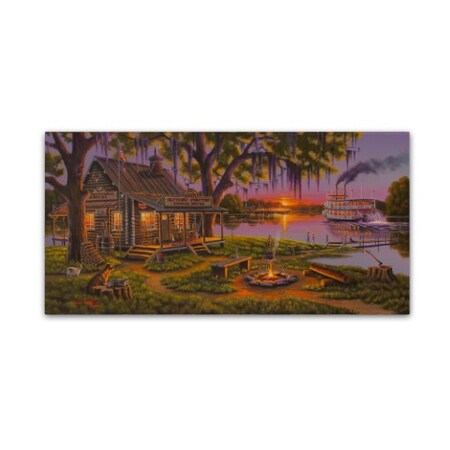 Trademark Fine Art Geno Peoples 'Petticoat Junction' Canvas Art, 10x19 ALI19493-C1019GG